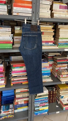 Jeans donna blu grifoni - jeans,