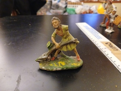 Personaggio presepe vintage - vintage,