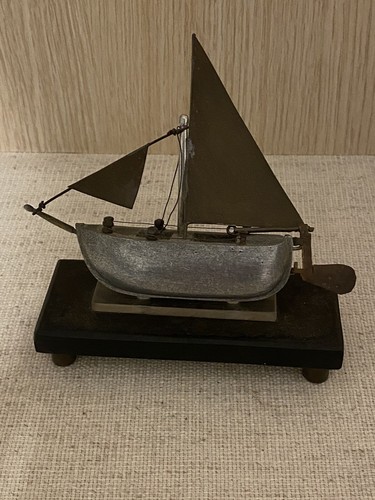 Scultura vintage antica barca - scultura, vintage/antica