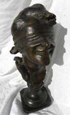 Giuseppe RENDA (Polistena 1859–Napoli 1939) Dea bendata Scultura in bronzo cm 33