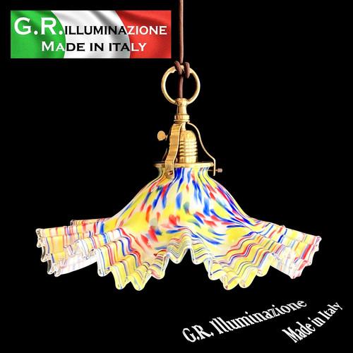 Lampadario classico vetro - classico,