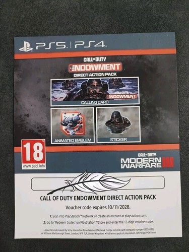 Call duty endowment - duty,