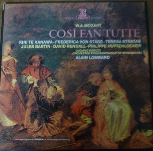 Mozart cosi fan tutte - mozart, te