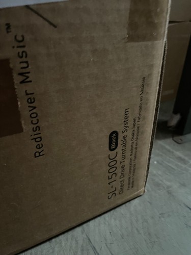 Technics 1500 nero - technics, c