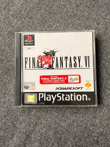 Final fantasy playstation - final, vi