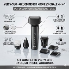Rasoio Elettrico VGR V-380 Kit