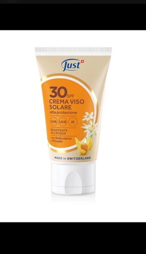 Crema solare viso just - solare,