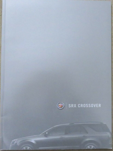 Brochure depliant cadillac - brochure, srx