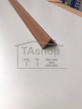 Paraspigolo in pvc rigido mm 25x25 mt 2.70 colore ciliegio chiaro