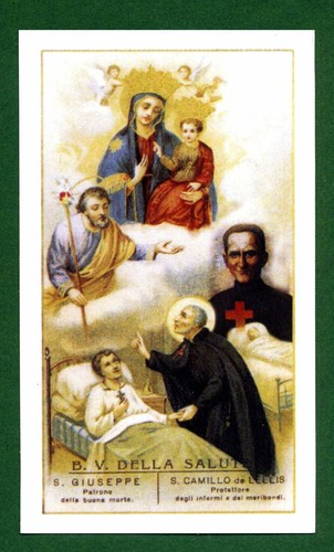 Santino holy card image - card,