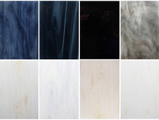 8 Sheets Stained Glass Variety