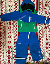 Completo Neve Sci bambino Tuta Da Sci 8848 Cm 90 + Pile + Guanti