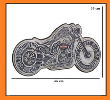 HDL-15319 Quadro tabella decorazione legno Harley Davidson moto street muscle