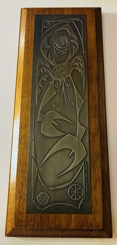 Vintage rara placca cancro