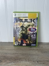 L'Incredibile Hulk GameStop Esclusivo Xbox 360 Completo Rosso Hulk Testato e Funzionante