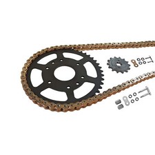 Kit catena con blocchetto a vite ENUMA 520 MVXZ-2 per Ducati 888 SP5 1993 oro