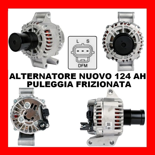 Alternatore nuovo 124ah ford - nuovo,