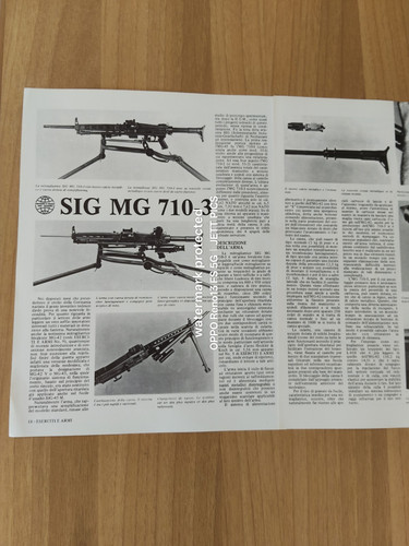 Sig 710 mitragliatrice - sig, mg