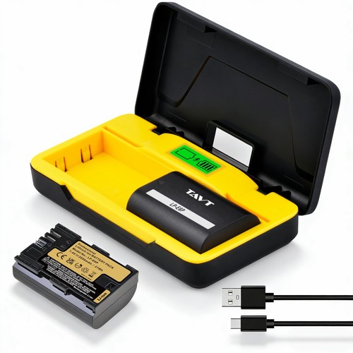 2850mah e6p batteria e - lp-e6p,