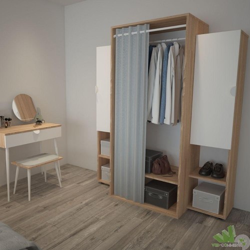 Armadio guardaroba rovere - guardaroba,