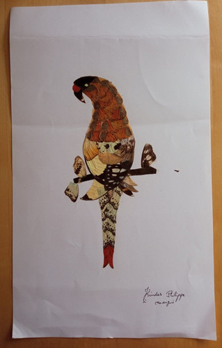 Arte africana uccelli - africana,