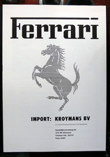 FERRARI : IMPORT KROYMANS BV -