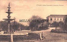 CHIETI:  Villa Comunale e Ospedale Militare