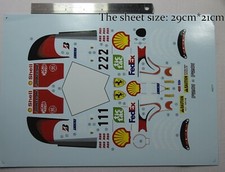 Decalcomanie 1/10 Ferrari