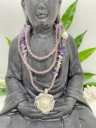 Collana lunga hippie boho