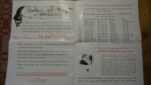 Antico adv volantino - antico, adv.