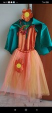 Vestito Di Carnevale O Halloween Zucca o Fatina Di Primavera, Bambina 3-6 anni