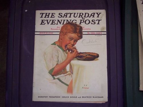 Saturday post blueberry - , pie