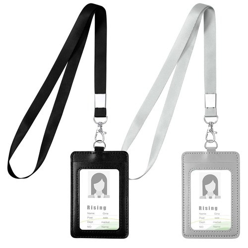 Vicloon porta badge - badge, pelle