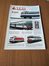 1992 LIMA MODELLISMO E.444 ALn 668 E 444R-074 E656 LOCOMOTIVE AD PUBBLICITA