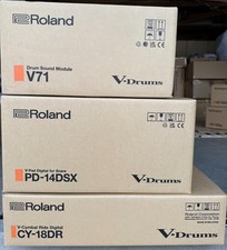Roland V71 Sound Module + rullante PD-14DSX + guida CY-18DR per batteria a V (set 3 pezzi)