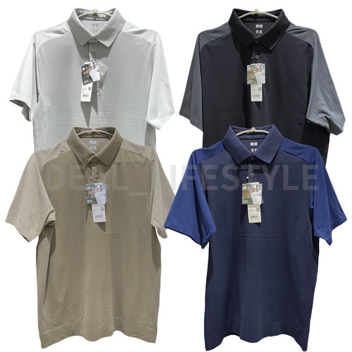 Polo uniqlo adam scott - polo, dry-ex