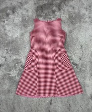 Red Valentino Check Sleeveless