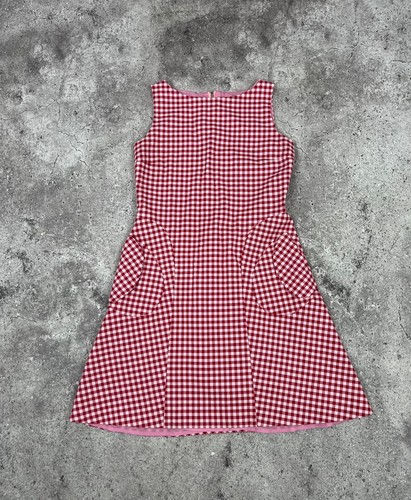 Abito smanicato rosso
