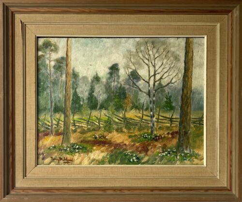 Quadro olio impressionista