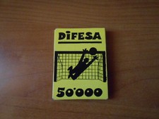 ricambio x gioco da tavolo-FOOTBALL IL CALCIO MERCATO-CARTA DIFESA 50 MILA
