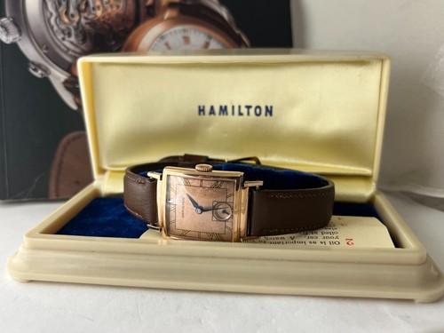 Orologio uomo hamilton 14k - orologio,