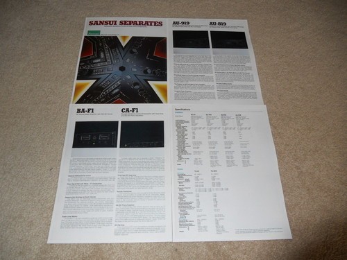 Brochure sansui pg - brochure,