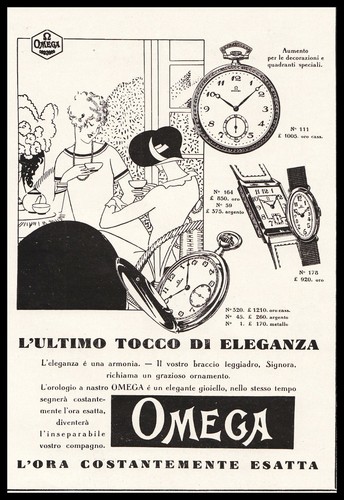Pubblicita 1929 orologio - pubblicita',