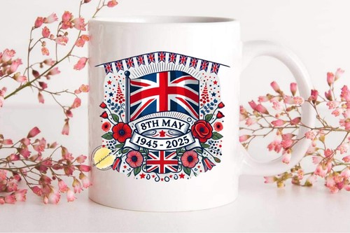 Day 80th anniversary - day, mug