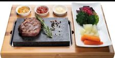 Beefstone pietra lavica bistecchiera Hot Stone griglia in pietra nuova confezione originale