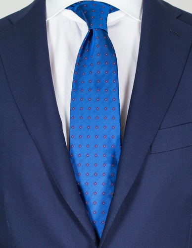 Cravatta cesare attolini blu - cravatta,