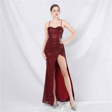 Vestito Abito Elegante Lungo