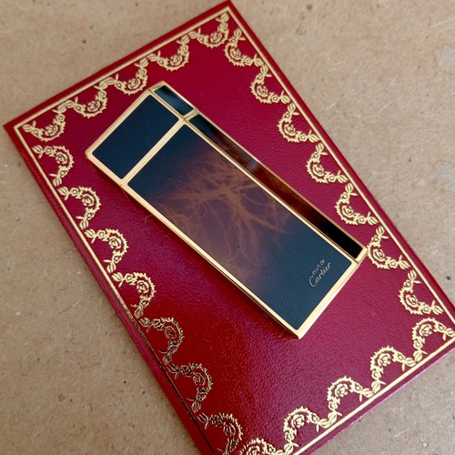 Cartier plaque or - cartier, g