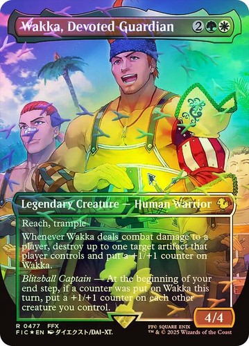 Mtg chocobo track foil wakka - chocobo,