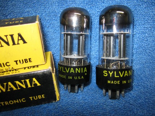 Coppia tubi sylvania 12sl7 - tubi,